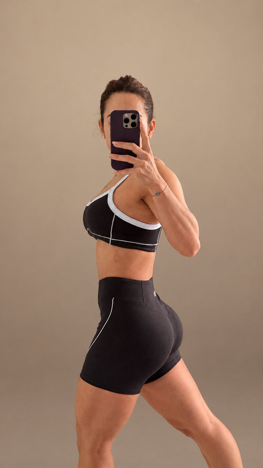 Soft Flex Set negro de Shoal, vista lateral